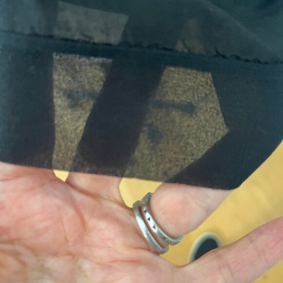 VIVIANA UCHITEL Black Silk Tank Size Large - Picture 4 of 8